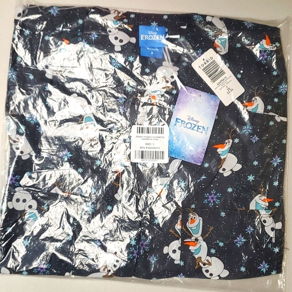 ❤️NWT VINTAGE TORRID DISNEY FROZEN SNOWMAN OLAF HARPER CHRISTMAS HOLIDAY PLUS - Picture 9 of 15